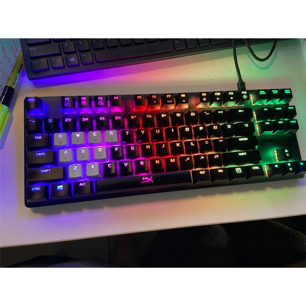 HyperX Alloy Origins Core TKL Mechanical Gaming Keyboard RGB Red Linear Switches